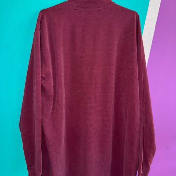 Burgandy Bugatchi Sweater Size XL - Picture 3 of 3